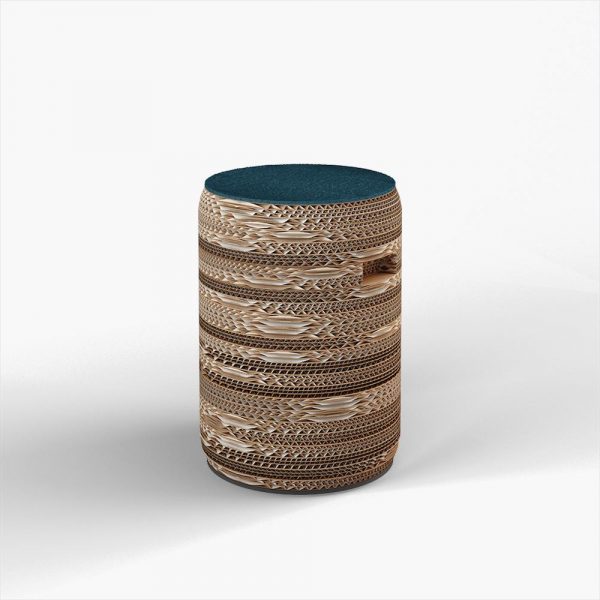 Pouf Round Box Small Rose - Image 3