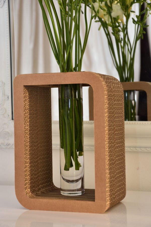 Cardboard Decorative Vase Holder - Image 2