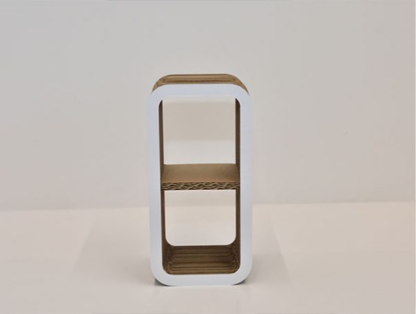 Cardboard Storage System 35s White