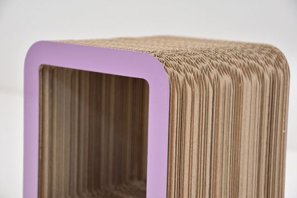 Cardboard Storage System 17 Light Violet - Image 3