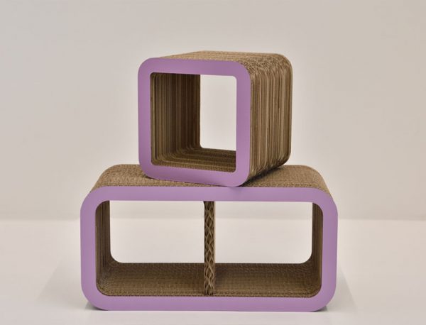 Cardboard Storage System 35s Light Violet - Image 4