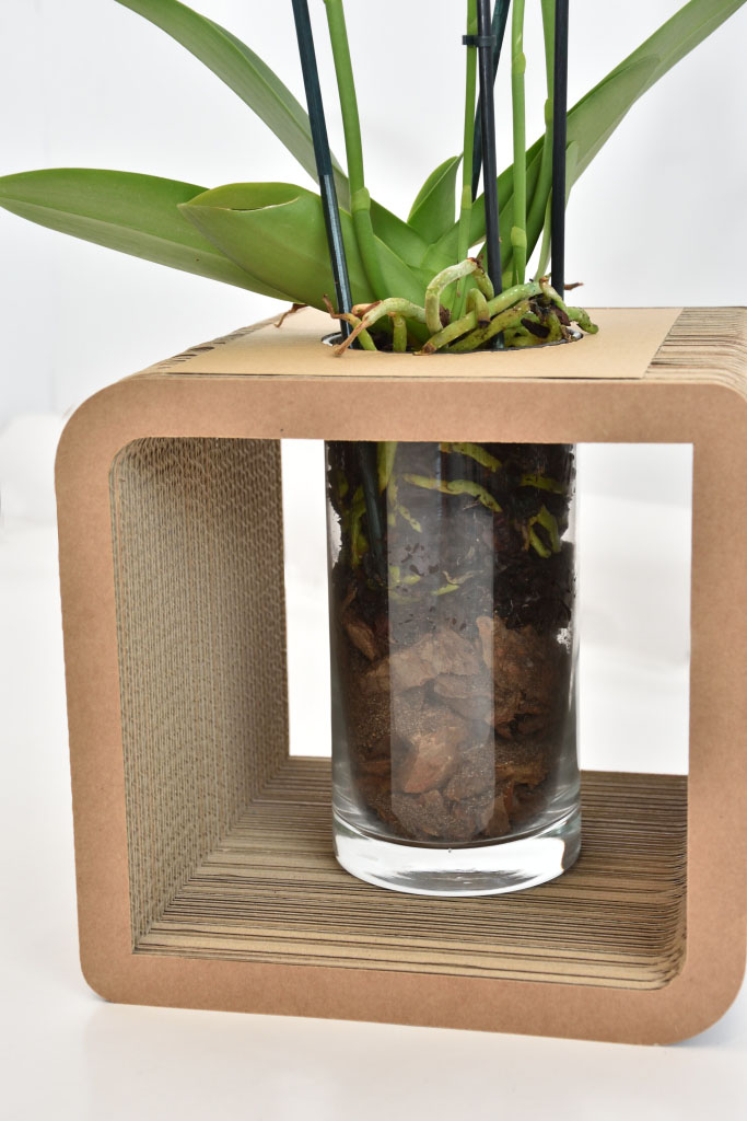 Cardboard Decorative Vase Holder Medium - Image 3