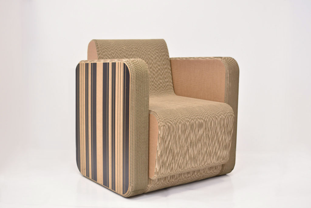 Cardboard Armchair