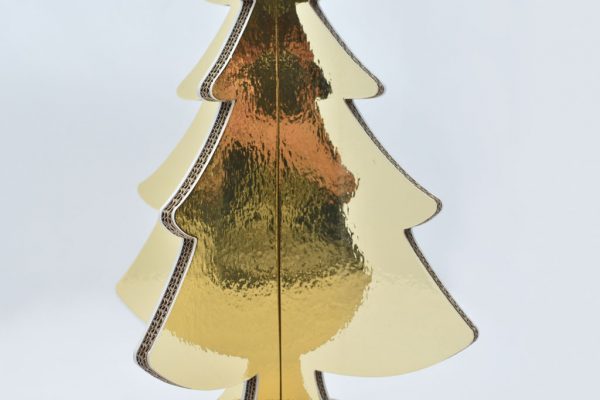 Cardboard Christmas Tree H45 Gold - Image 5