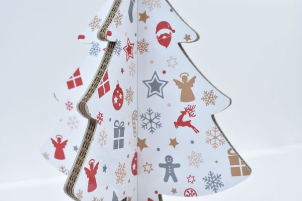 Cardboard Christmas Tree H45 Model 1 - Image 4