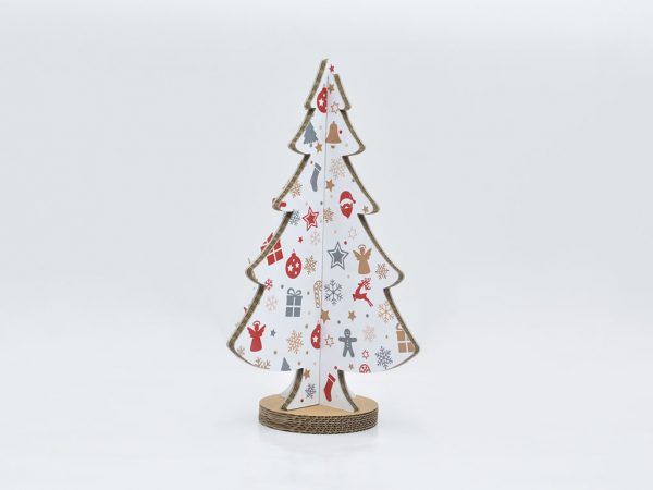 Cardboard Christmas Tree H45 Model 1 - Image 2