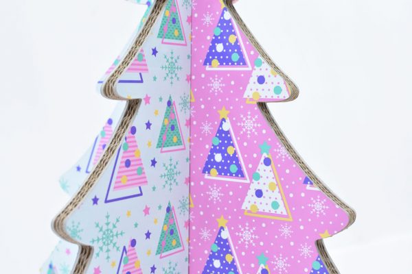 Cardboard Christmas Tree H45 Model 4 - Image 5