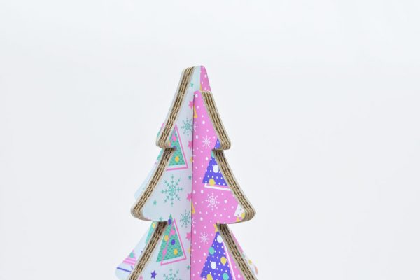 Cardboard Christmas Tree H45 Model 4 - Image 3
