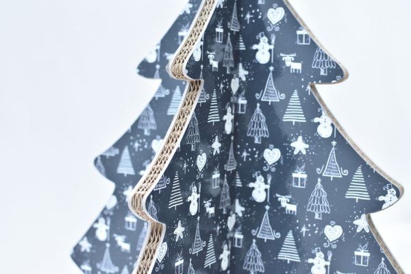 Cardboard Christmas Tree H45 Model 5 - Image 3